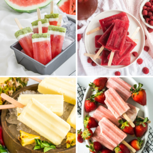 4 types of homemade popsicles 1